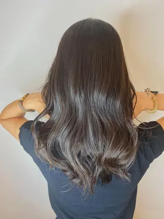 ミディアム カラー 【髪質改善特化】 鈴木 笑のヘアスタイル