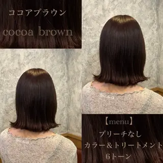 ミディアム カラー 🫧美髪＆艶カラー 増田魁土🫧のヘアスタイル