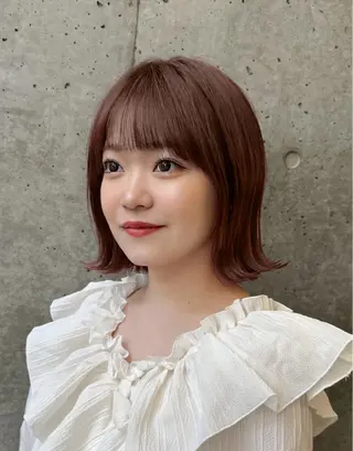 ショート 顔周り✂️透明感 レイヤー/みっきーのヘアスタイル