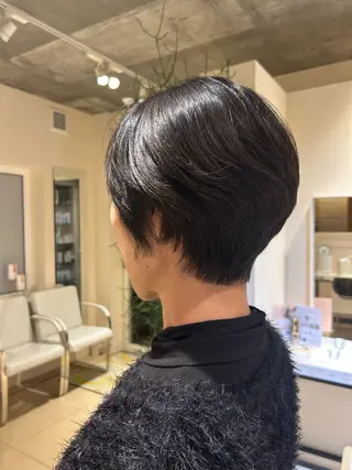 ショート 笹木 菜々子のヘアスタイル