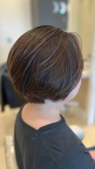 ショート カラー 金子 直樹のヘアスタイル