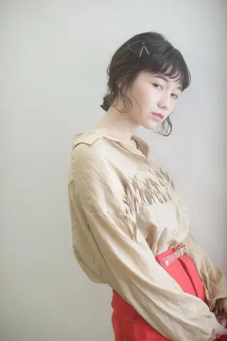ミディアム 美髪形成!色素改善! 秋田 和輝のヘアスタイル
