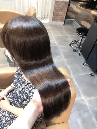ロング 💎巻ける縮毛矯正/ 艶髪💎石渕智也のヘアスタイル