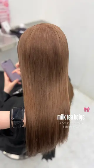 カラー 透明感カラー🎀艶髪 Anju/渋谷🎀のヘアスタイル