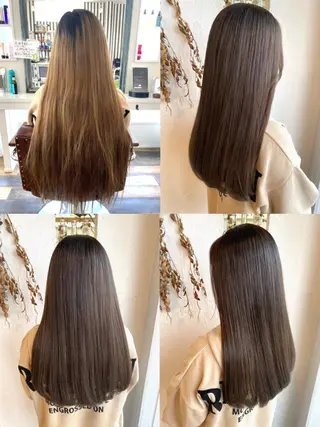 ロング カラー パーマ ヘアアレンジ ネイル 豊橋美容院 ソンリエのヘアスタイル