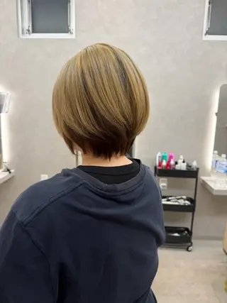 ショート 山中 欧輔のヘアスタイル