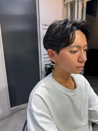ショート パーマ メンズ 似合う髪型見つけます AYAKAのヘアスタイル