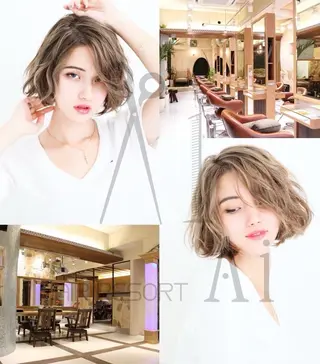 カラー 澁谷 爽のヘアスタイル
