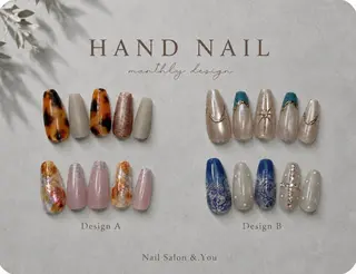 ネイル Nail Salon &.Youのネイルデザイン