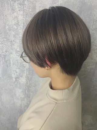 ショート カラー パーマ ヘアアレンジ メンズ Zina福岡天神🪞 髪質改善🪞レイヤーのヘアスタイル