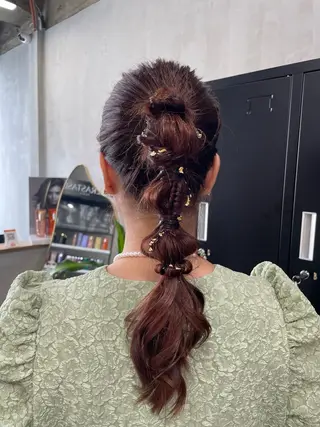 ロング ヘアアレンジ ALLEN hair /まなのヘアスタイル