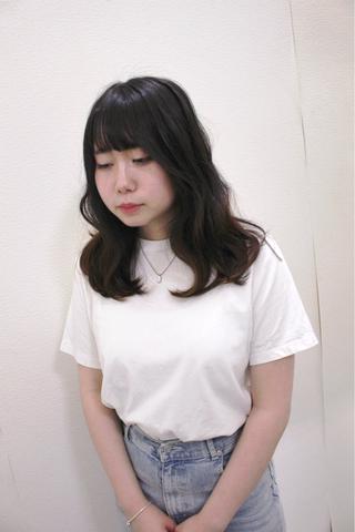 ミディアム 土居 正季のヘアスタイル
