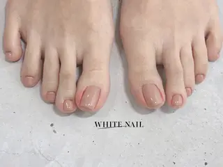 ネイル WHITE NAIL ホワイトネイルのネイルデザイン