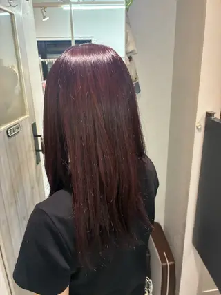 カラー 浜口 杏里のヘアスタイル