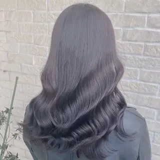 ロング カラー 縮毛矯正/ワンカラー モデル募集🫧田村のヘアスタイル