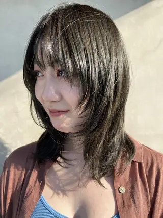 ミディアム レイヤー×髪質改善 hinanoのヘアスタイル