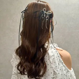 ヘアアレンジ 似合わせカラー/ 暖色カラー/セイナのヘアスタイル