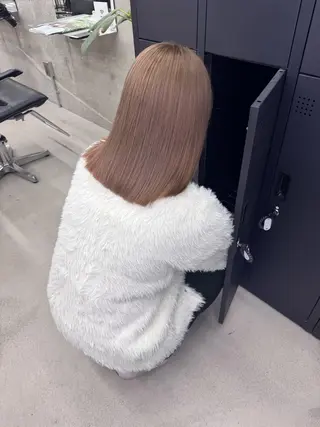 カラー Asami/名古屋/ ハイトーン/デザインのヘアスタイル