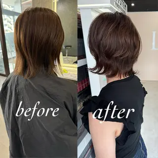 ショート カラー パーマ ショート×ブリーチ Lyuca/yujiのヘアスタイル