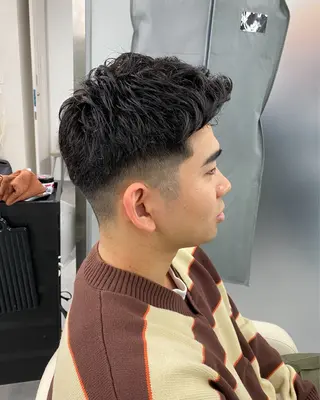 ショート メンズ特化 江坂 今井魁人のヘアスタイル