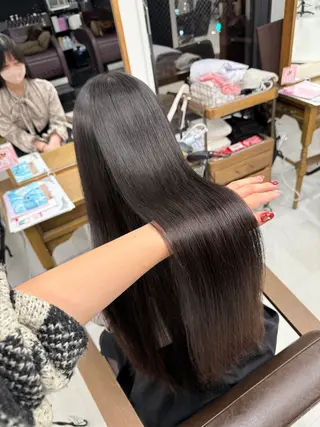 ロング 🍒ベージュ/ピンク ベージュ🍒なつきのヘアスタイル