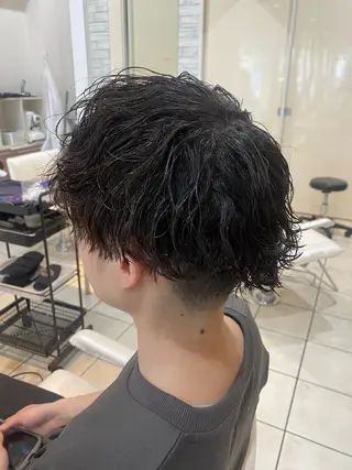 パーマ メンズ 🎱メンズ特化🎱 ♠️しおり♠️のヘアスタイル