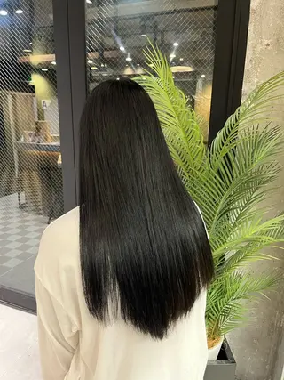 ロング カラー 海外風ハイライト／ Rizuのヘアスタイル