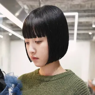ショート 360°キレイなボブ /ミヤノのヘアスタイル