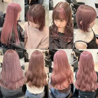 ロング カラー ヘアアレンジ 代表🎀 ふわモテ愛 され髪🩷yumiのヘアスタイル