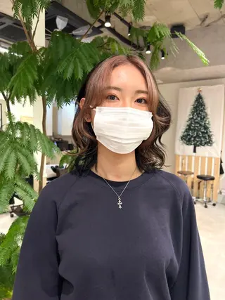 ミディアム カラー 🍀お悩み改善憧れの 美髪　小林風雅のヘアスタイル