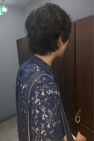 ショート パーマ ヘアアレンジ メンズ 💟Opus // Mizuki🐕のヘアスタイル