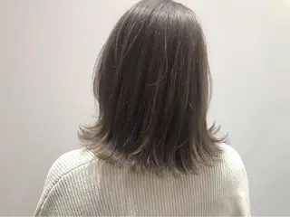 ミディアム カラー 佐伯 和佳のヘアスタイル