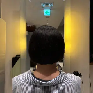 ショート 森田 玲央のヘアスタイル