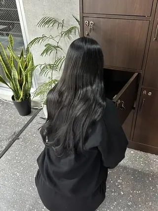 ロング カラー 要プライベートサロン vert🌿マルイ裏のヘアスタイル