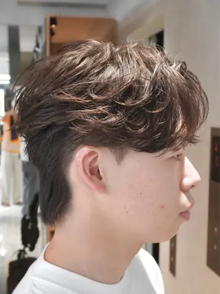 ショート パーマ メンズ HIKARI メンズ満足度No.1のヘアスタイル