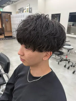 ミディアム わたる /カットモデル募集のヘアスタイル