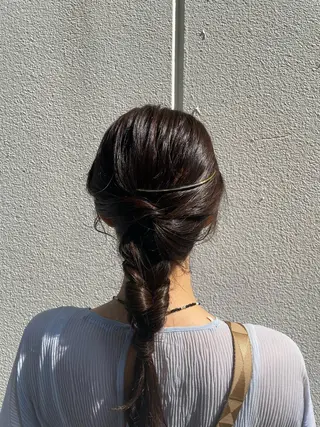 ヘアアレンジ 櫻間 彩心のヘアスタイル