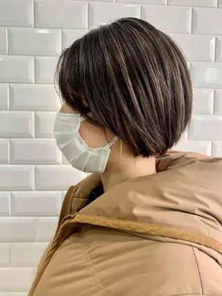 ショート カラー appiis 柳田葵　横浜のヘアスタイル