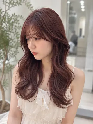 ロング カラー ✨THE ECT✨ 島崎 凌のヘアスタイル