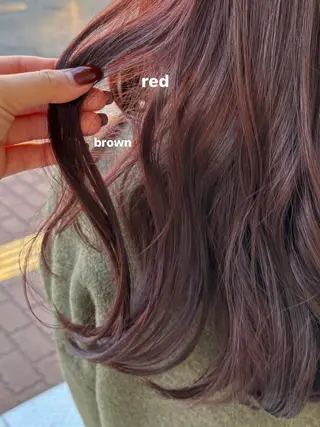 ロング カラー Zina 奈良 kannaのヘアスタイル