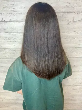セミロング カラー 小池 穂果/ 府中のヘアスタイル