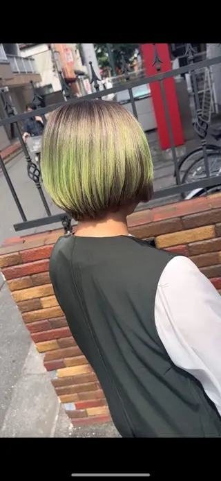 カラー 石井辰功也 フリーランス美容師のヘアスタイル