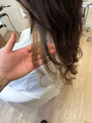 ロング カラー 艶カラー/レイヤー /chere 金剛店のヘアスタイル