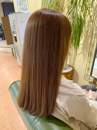 ロング カラー 石井 佑樹のヘアスタイル