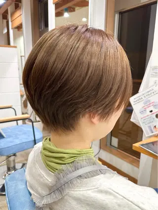 ショート 似合わせカット/艶髪 カラー/ AKARIのヘアスタイル
