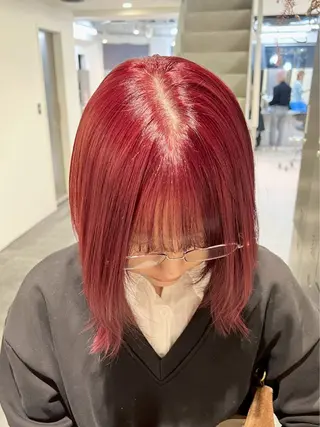 ショート ブリーチ・ダブルカラ ー🪐✩serenaのヘアスタイル