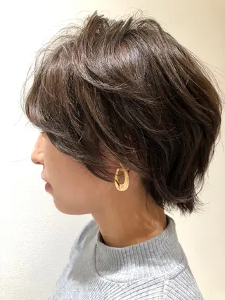 ショート カラー ✨ケア×デザイン🎨 杉本賢人のヘアスタイル