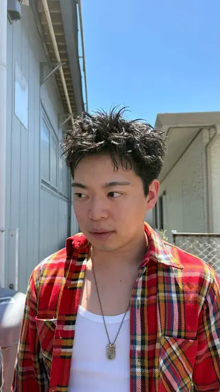 メンズ メンズ特化✂️阿世賀 隆太のヘアスタイル