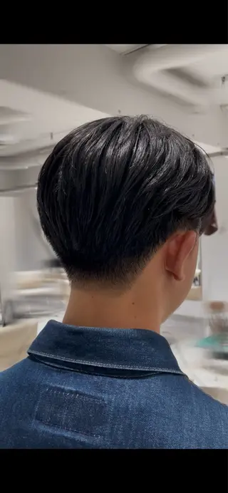 ショート メンズ ブリ—チ🎨パ—マ 🌿表参道ちえ🌿のヘアスタイル