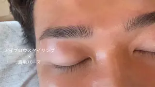 メンズ アイブロウ Silk eyelashのマツエク・マツパデザイン